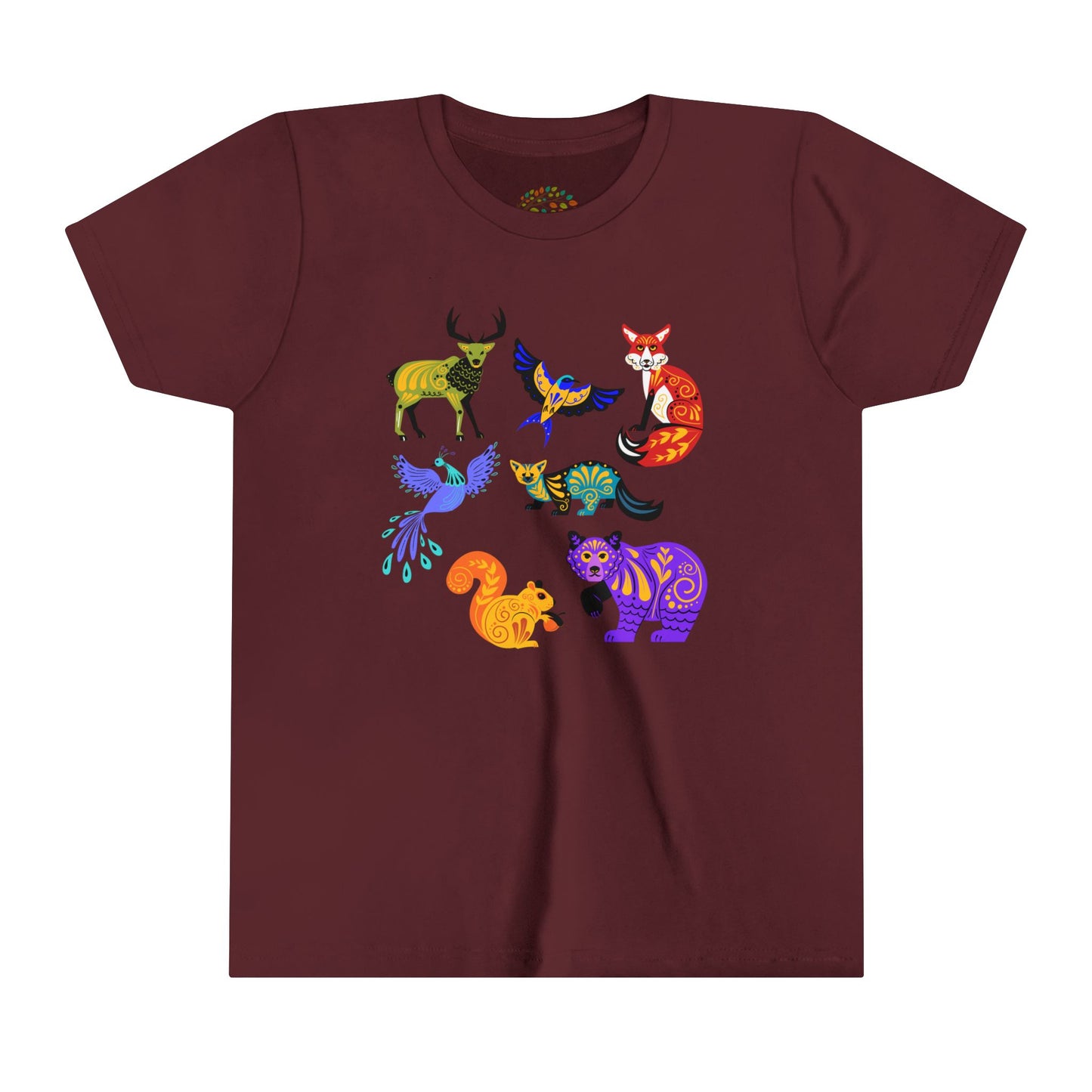 Artsy Animals - Youth Short Sleeve Tee