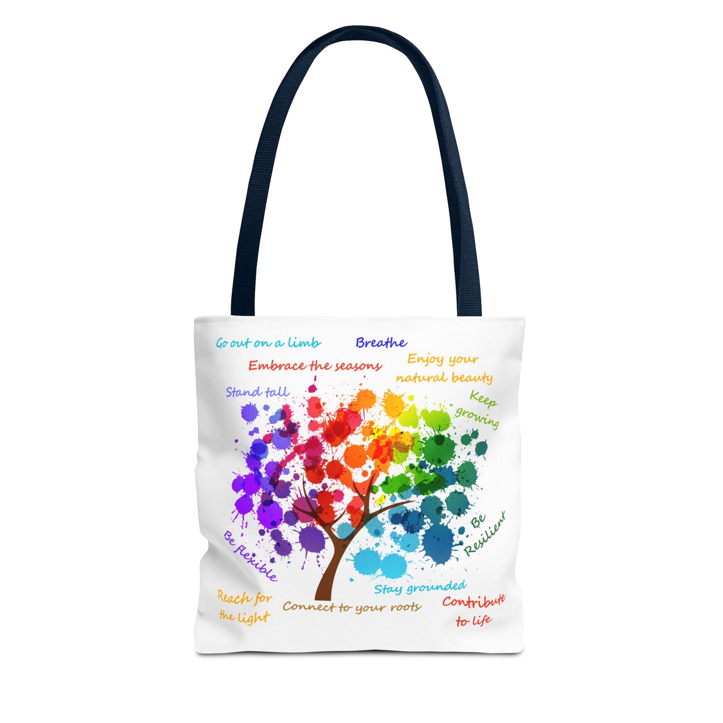 Tree of Life White - Tote Bag (AOP)