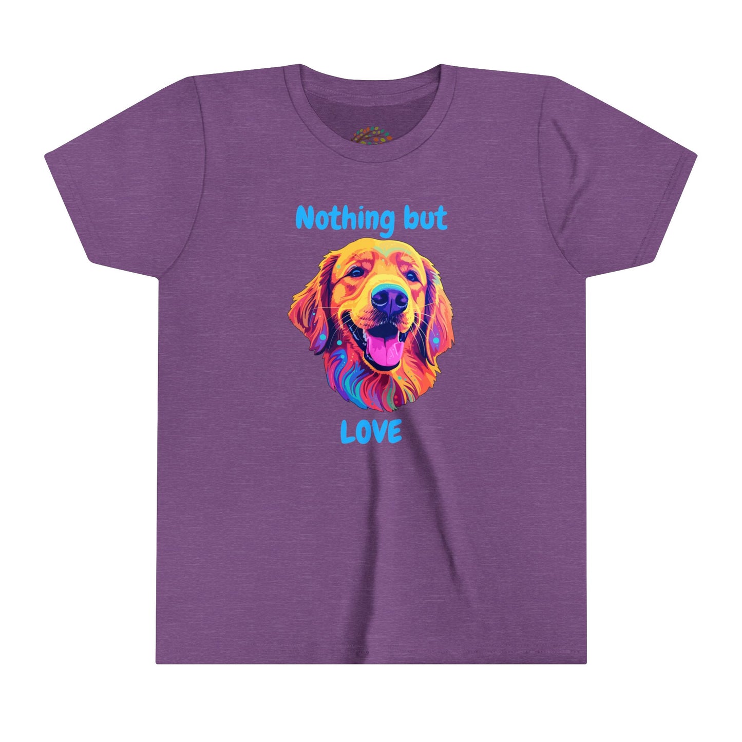 Nothin But Love - Youth Tee - Golden Retriever Design