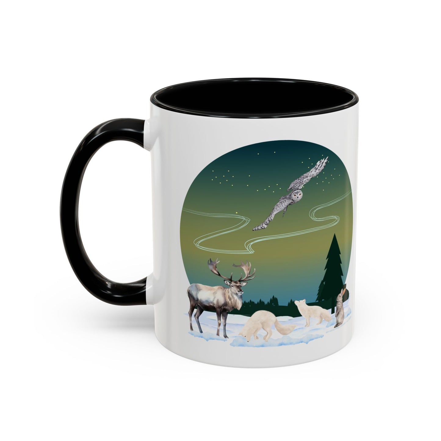 Winter Wonderland - Accent Coffee Mug (11, 15oz)