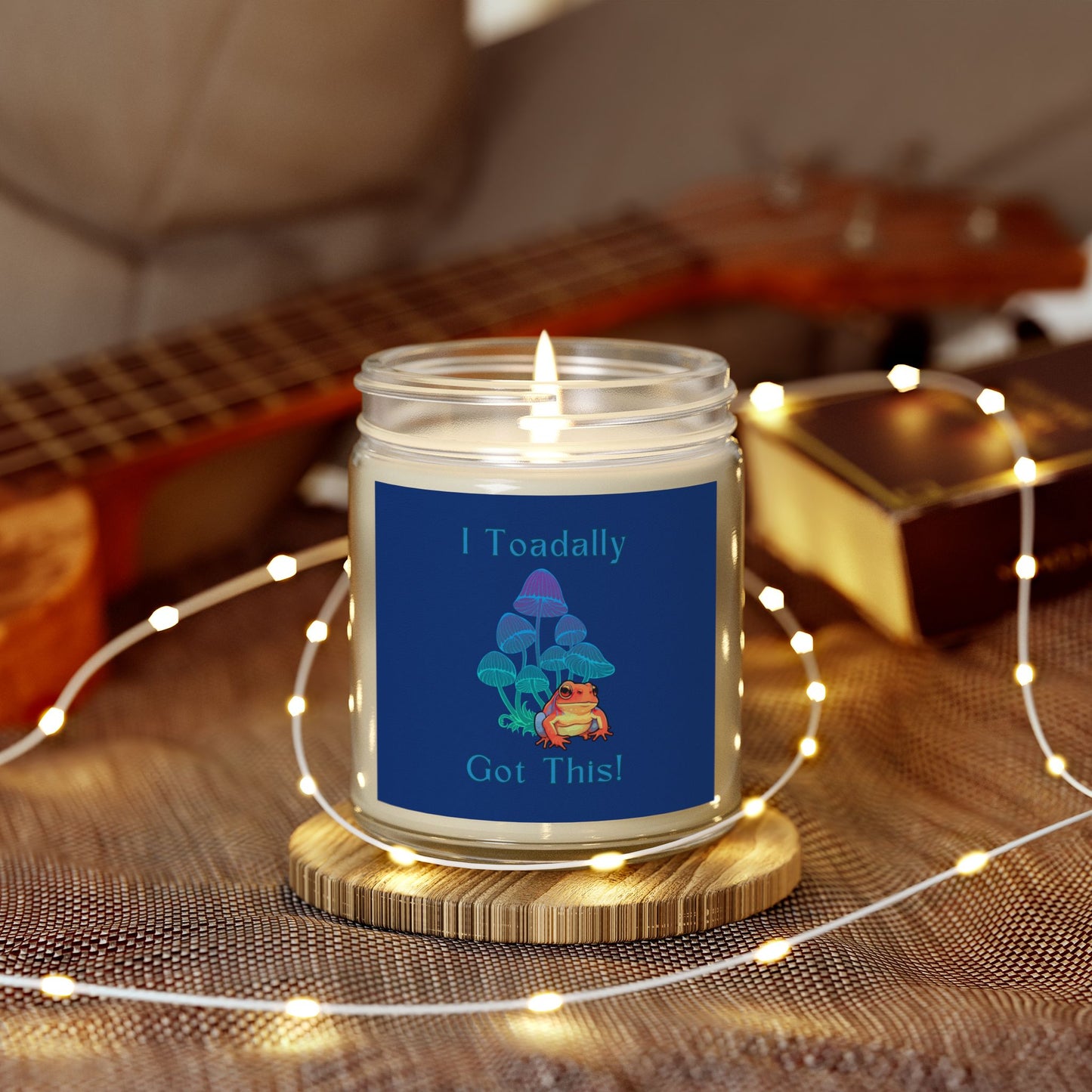 Toadally Got This - Scented Coconut Apricot Candles (4oz, 9oz)