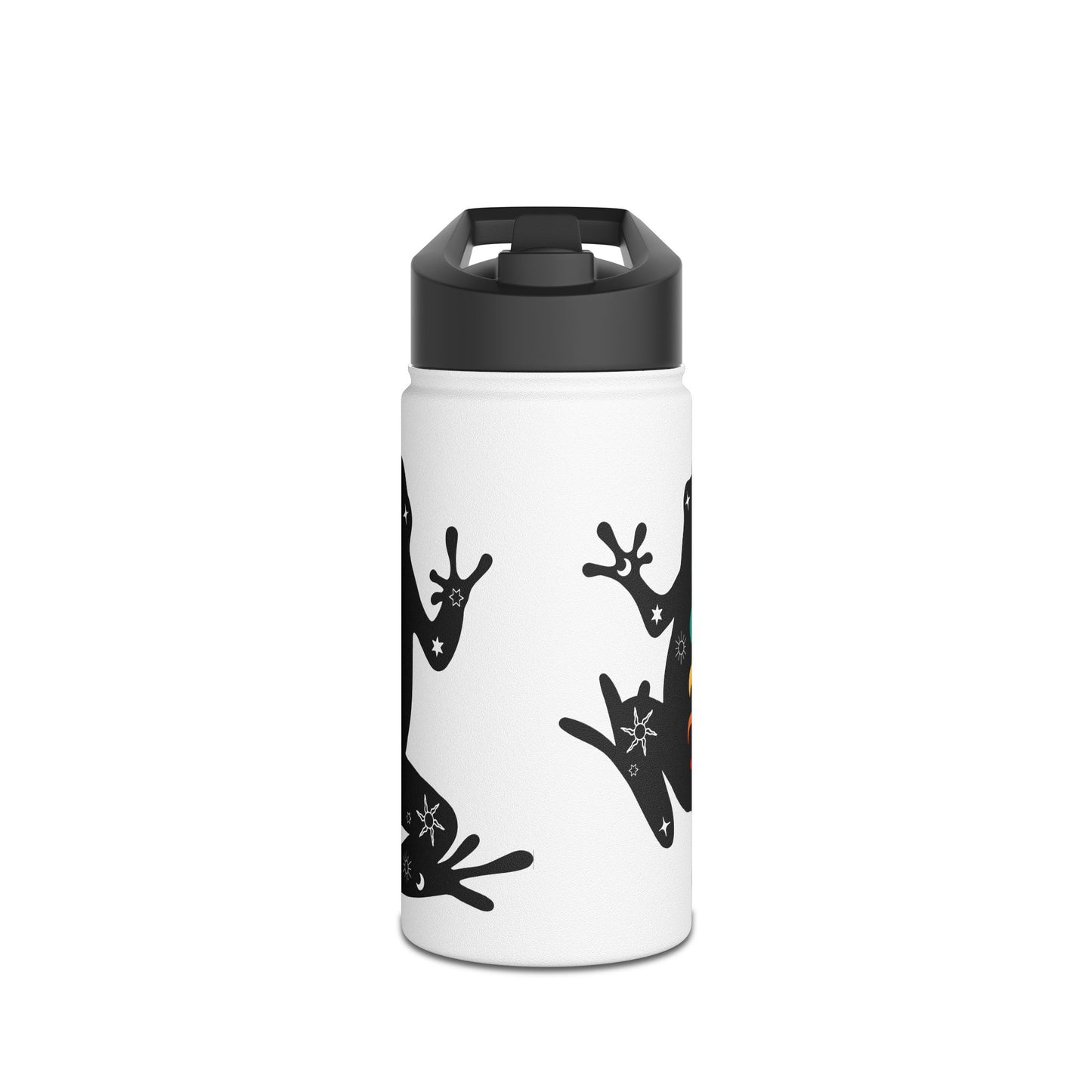 Healing Frog - Stainless Steel Water Bottle, Standard Lid