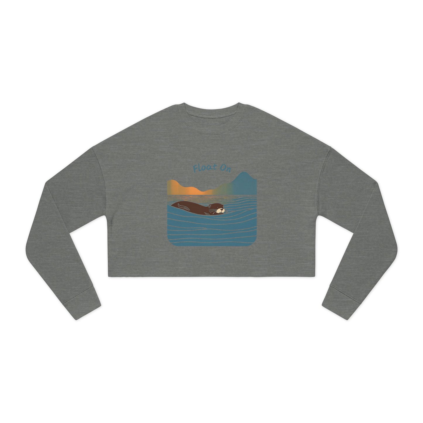 Float On - Women's Cropped Sweatshirt