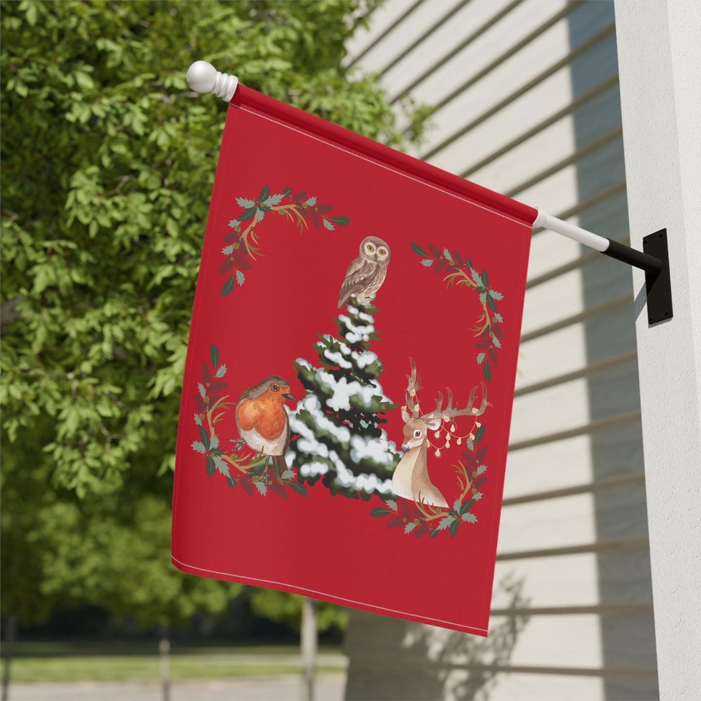 Winter Tree - Garden & House Banner