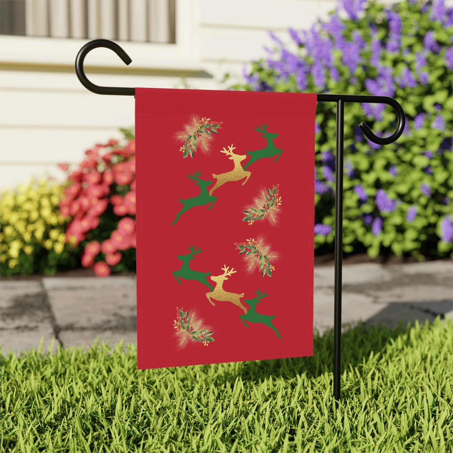 Reindeer Fun - Garden & House Banner