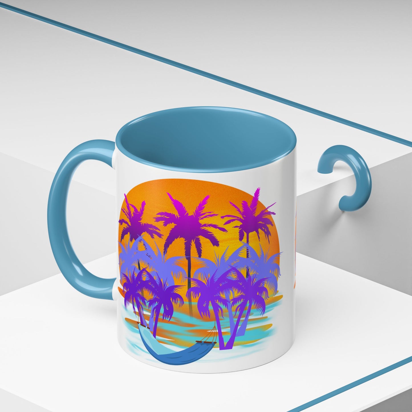 Tropical Paradise - Accent Coffee Mug (11, 15oz)