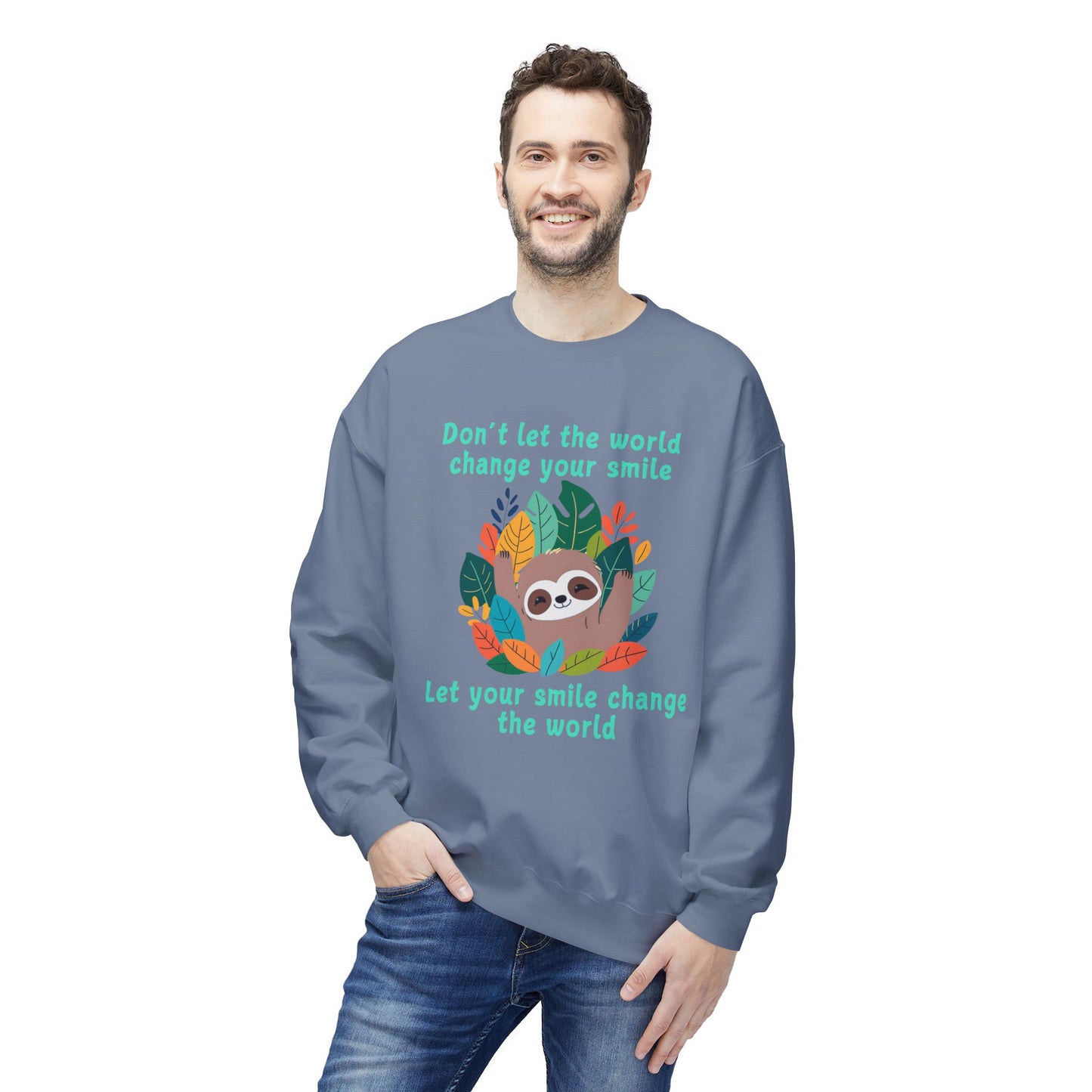 Sloth Smile - Adult Unisex Sweatshirt