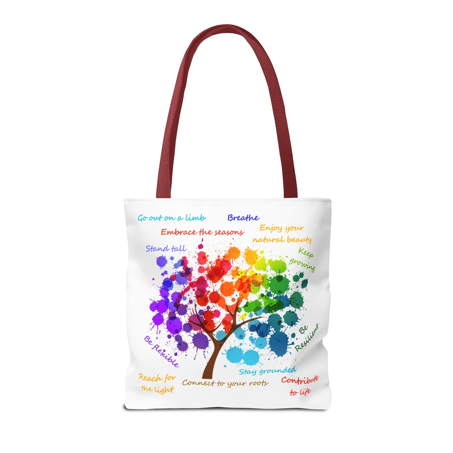 Tree of Life White - Tote Bag (AOP)