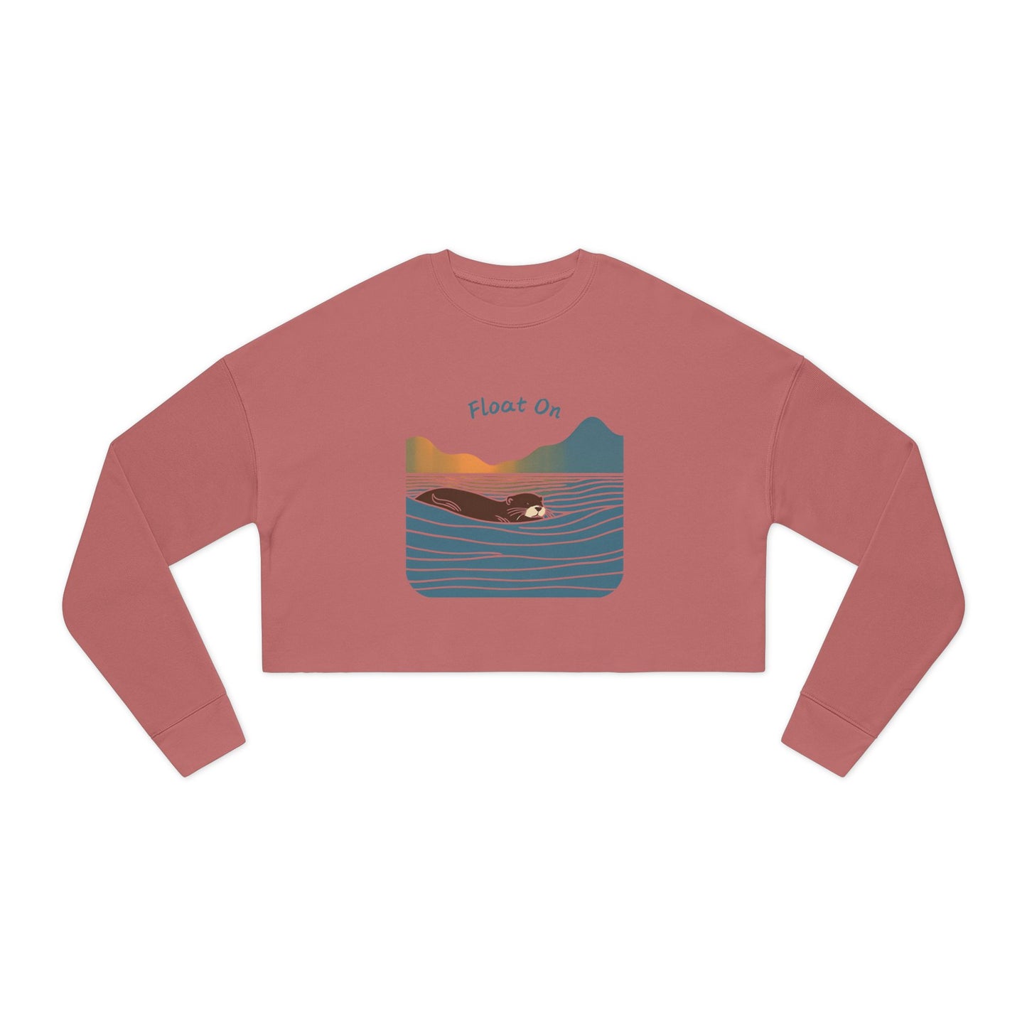 Float On - Women's Cropped Sweatshirt