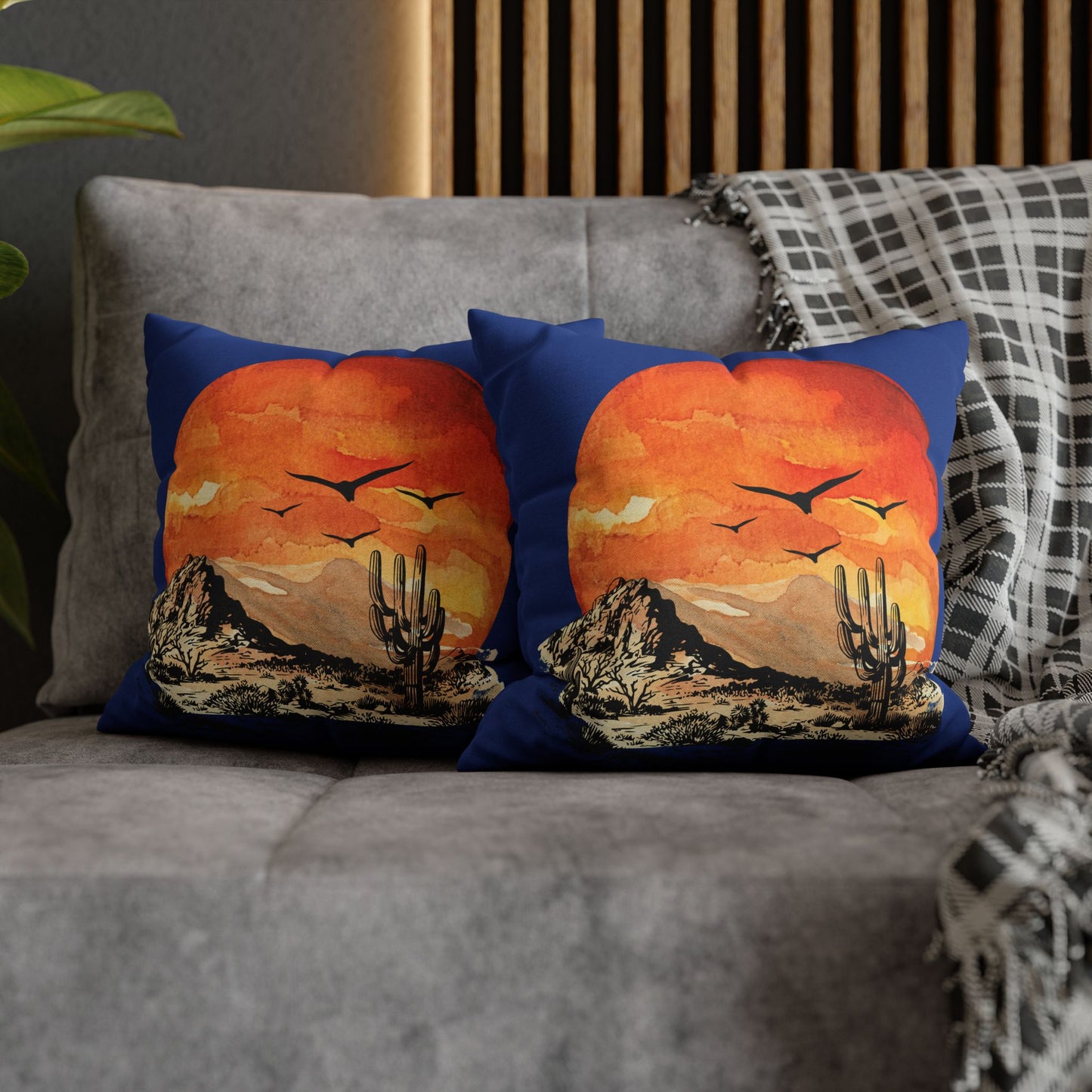 Desert Sun - Square Pillowcase - Various Sizes