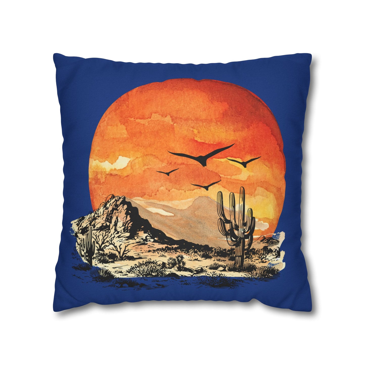 Desert Sun - Square Pillowcase - Various Sizes