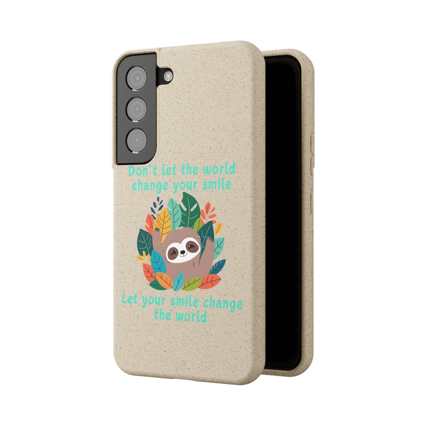 Sloth Smile - Biodegradable Phone Cases