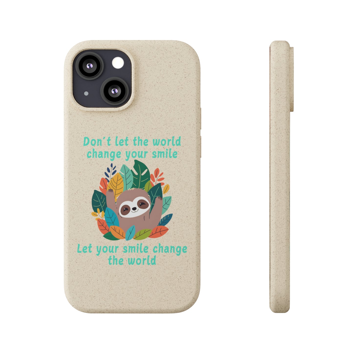 Sloth Smile - Biodegradable Phone Cases