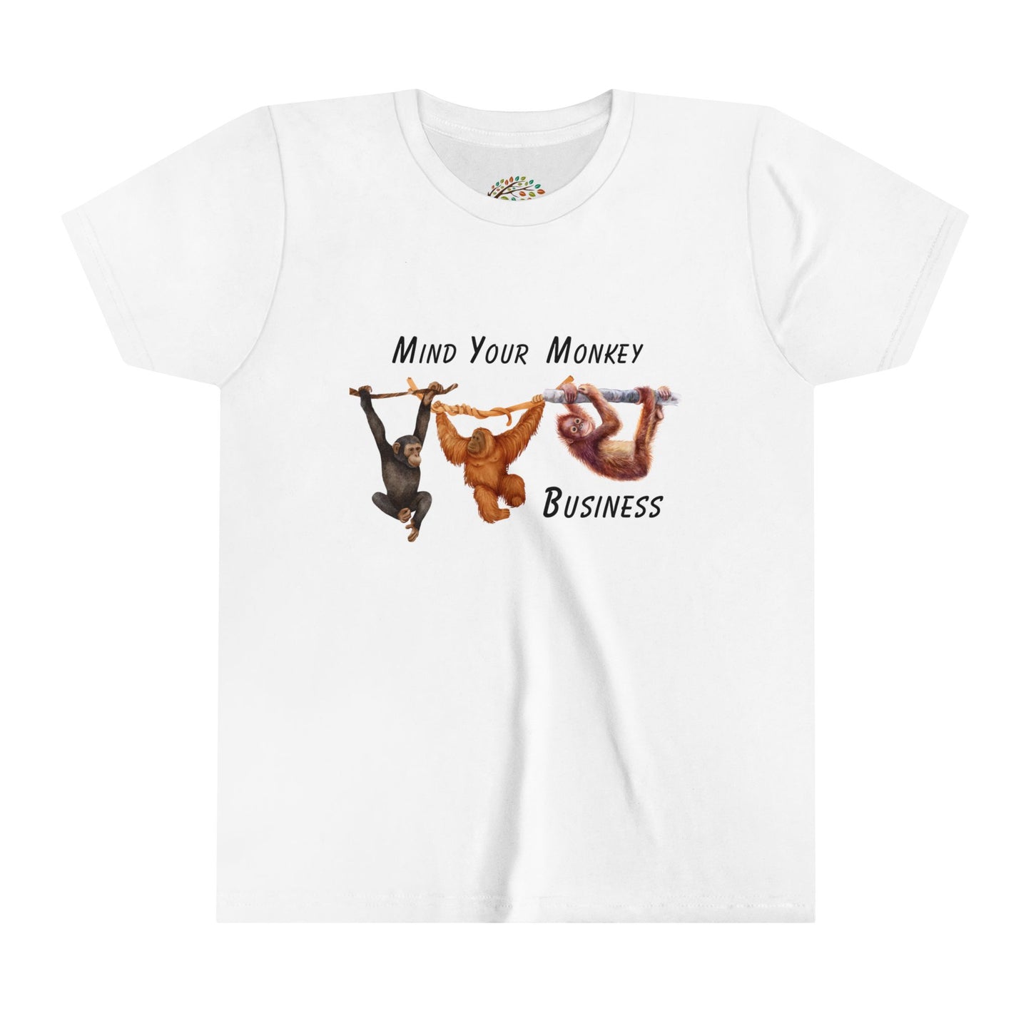 Mind Your Monkey Business - Youth Tee