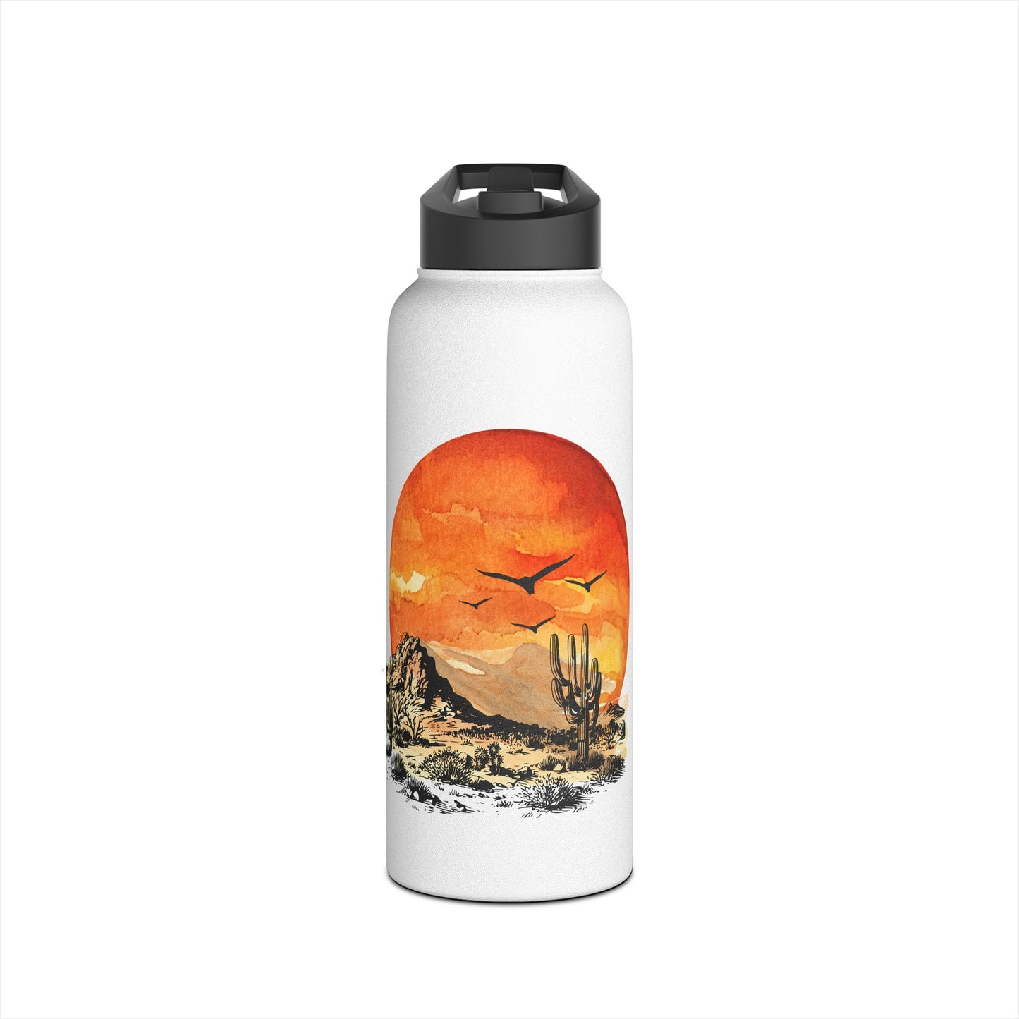 Desert Sun - Stainless Steel Water Bottle