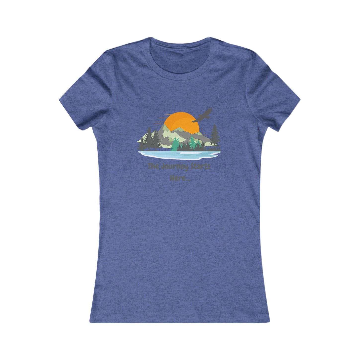 Journey Starts Here - Women's Tee