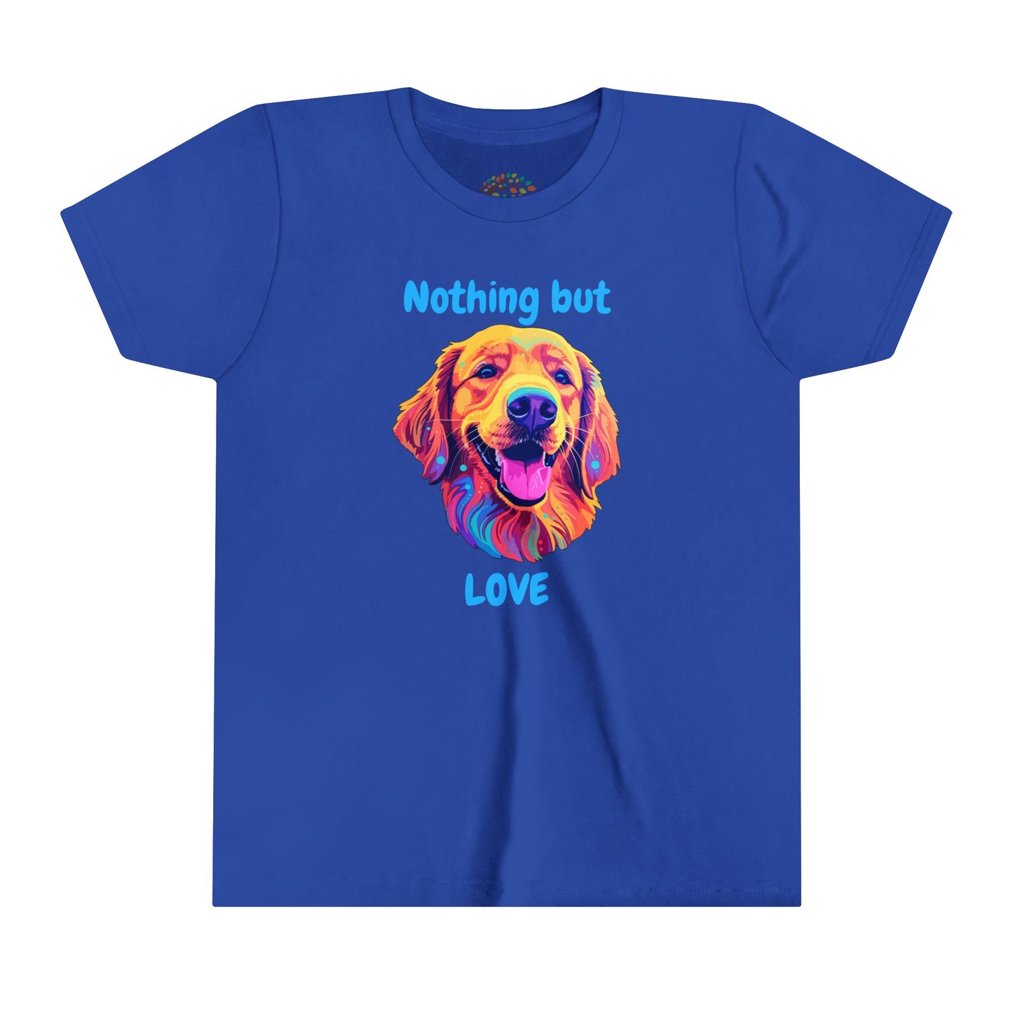 Nothin But Love - Youth Tee - Golden Retriever Design