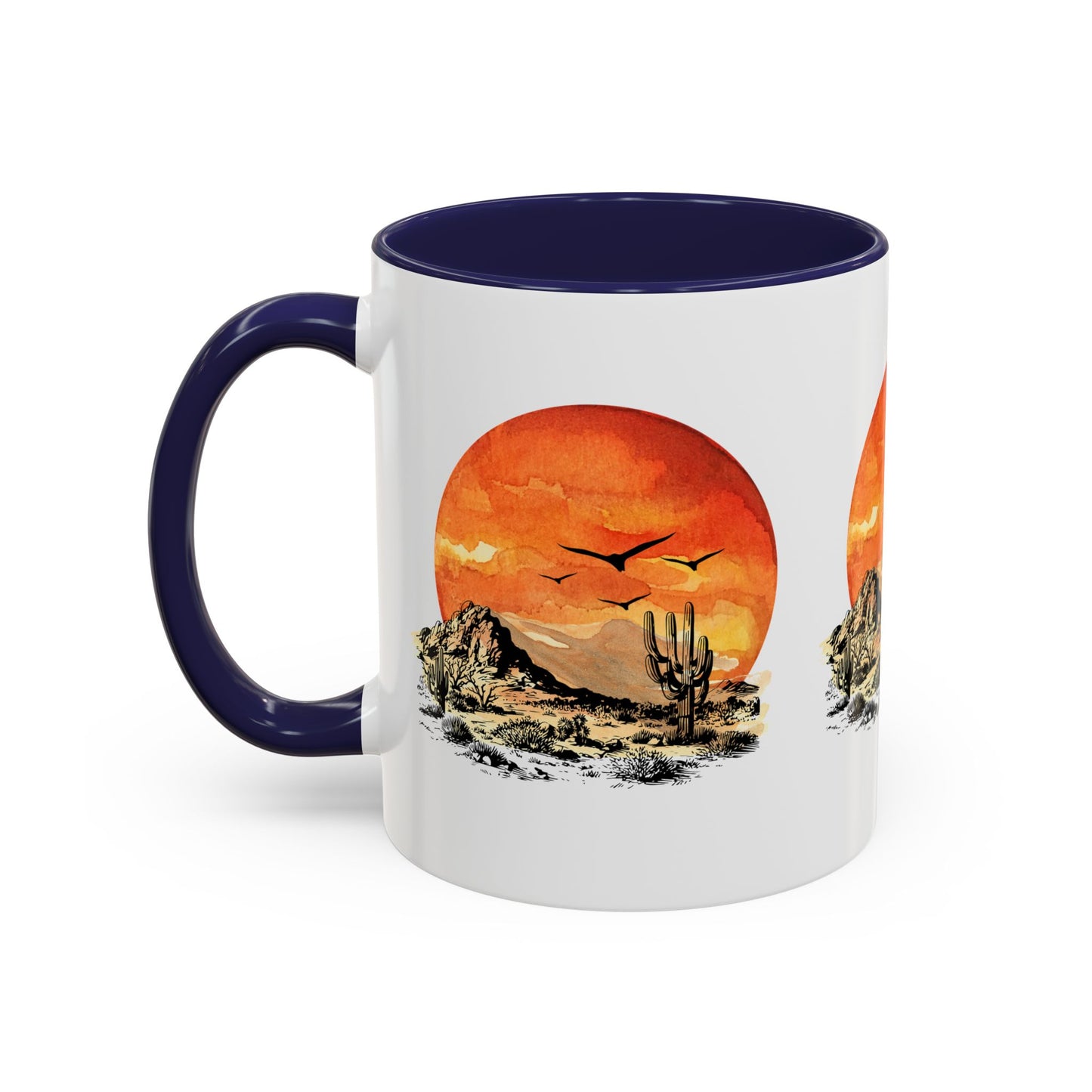 Desert Sun - Accent Coffee Mug (11, 15oz)