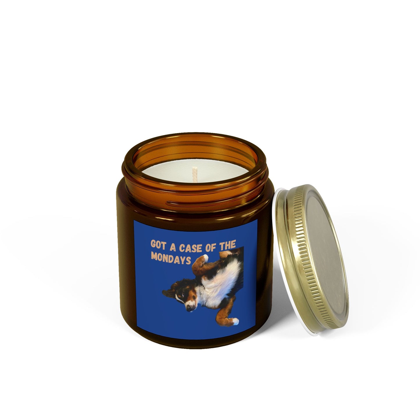 Case of the Mondays - Scented Coconut Apricot Candles (4oz, 9oz)