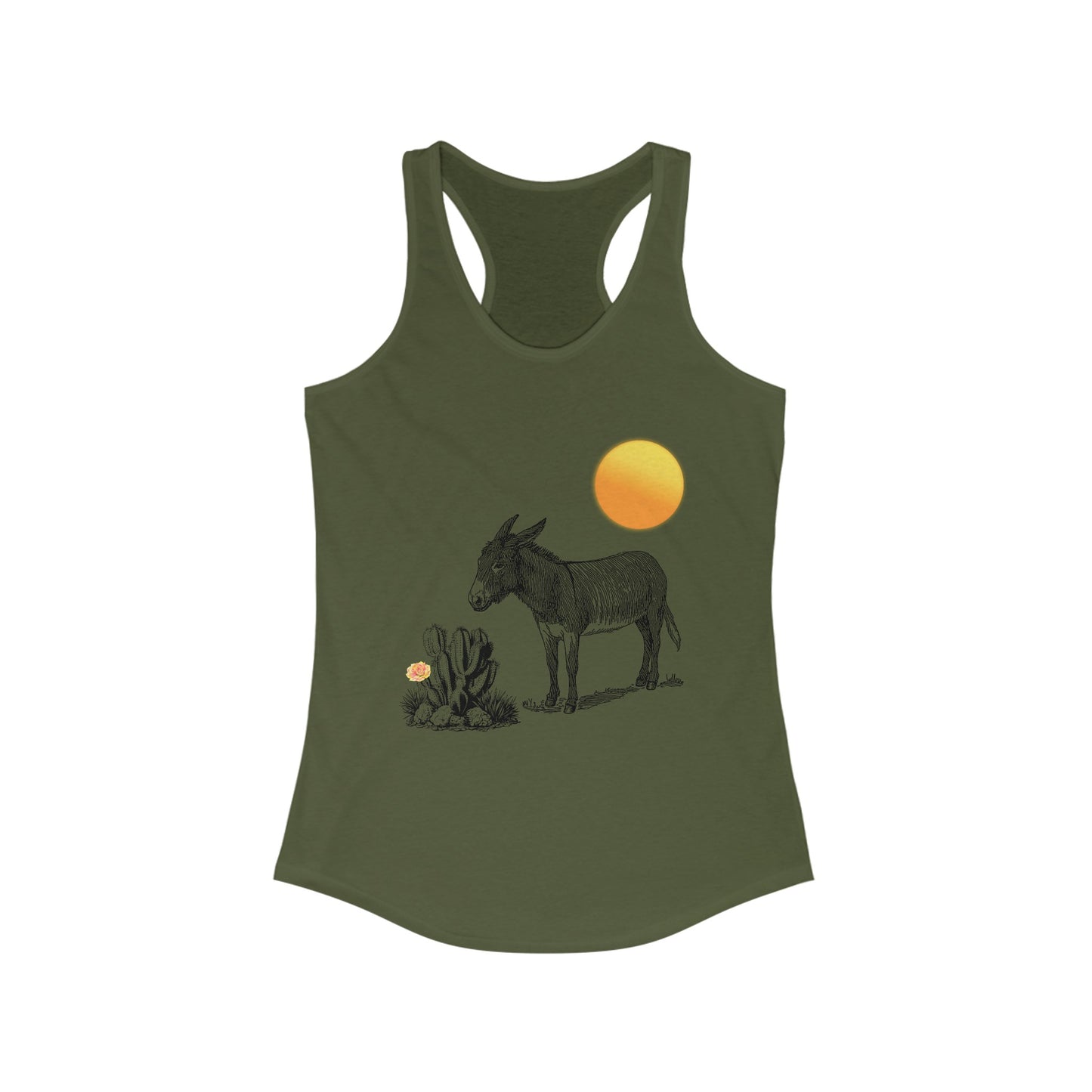 Desert Donkey - Racerback Tank