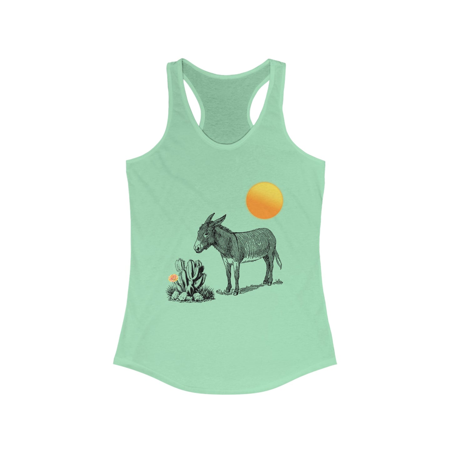 Desert Donkey - Racerback Tank