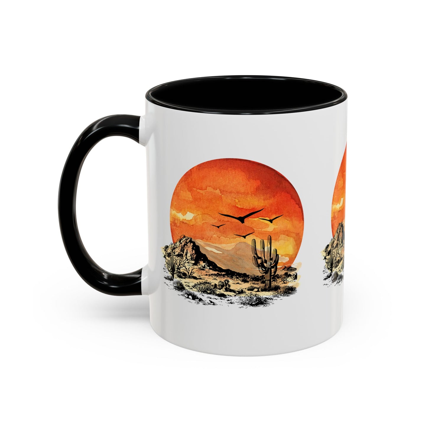 Desert Sun - Accent Coffee Mug (11, 15oz)