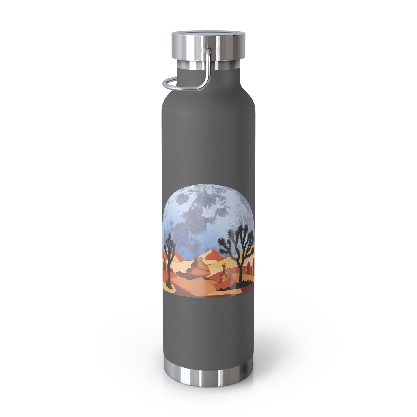 Desert Vibes - Copper Vacuum Insulated Bottle, 22oz