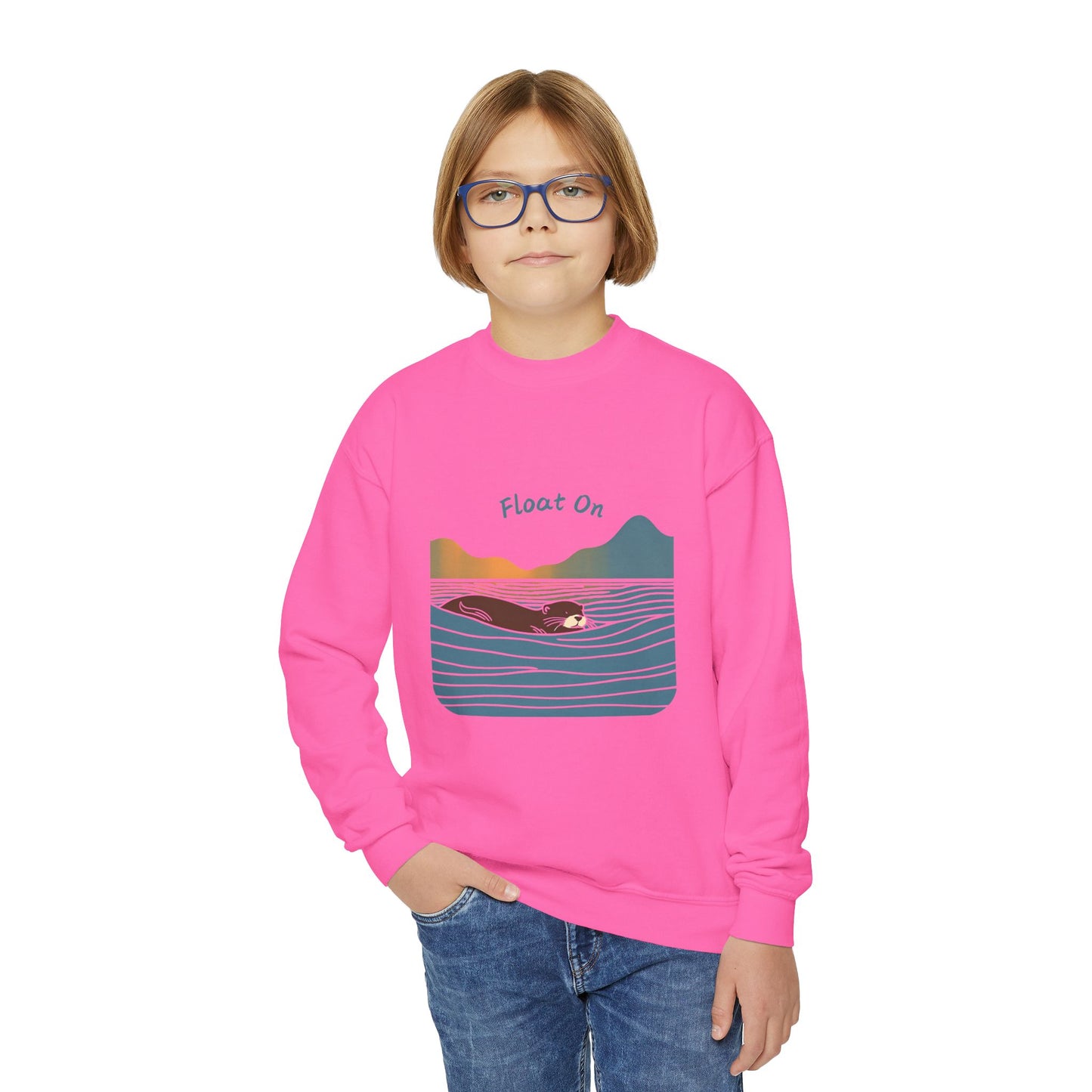 Float On - Youth Crewneck Sweatshirt