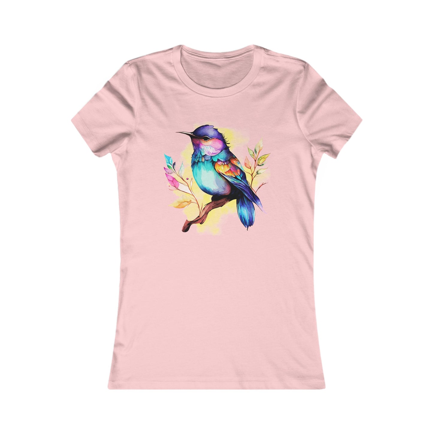 Beautiful Bird - Women's Tee - Bright and Colorful Design