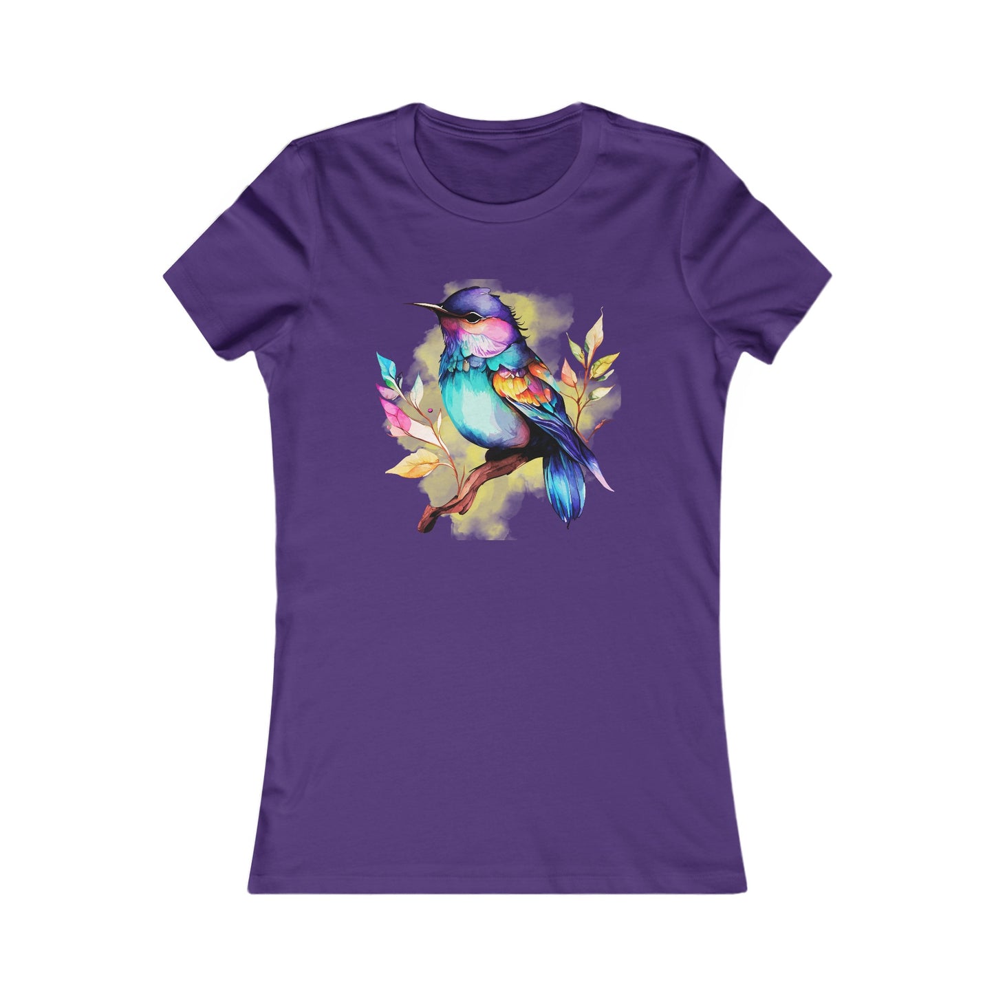 Beautiful Bird - Women's Tee - Bright and Colorful Design