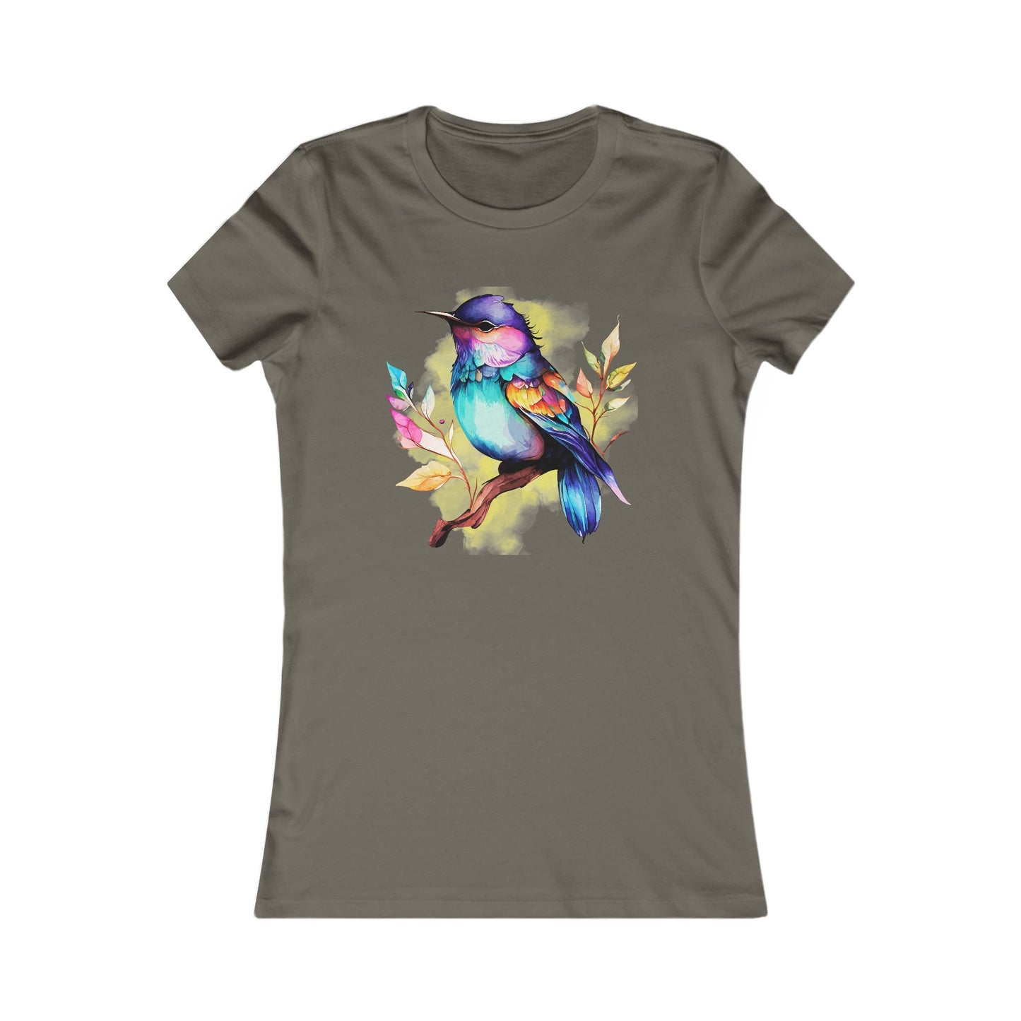 Beautiful Bird - Women's Tee - Bright and Colorful Design