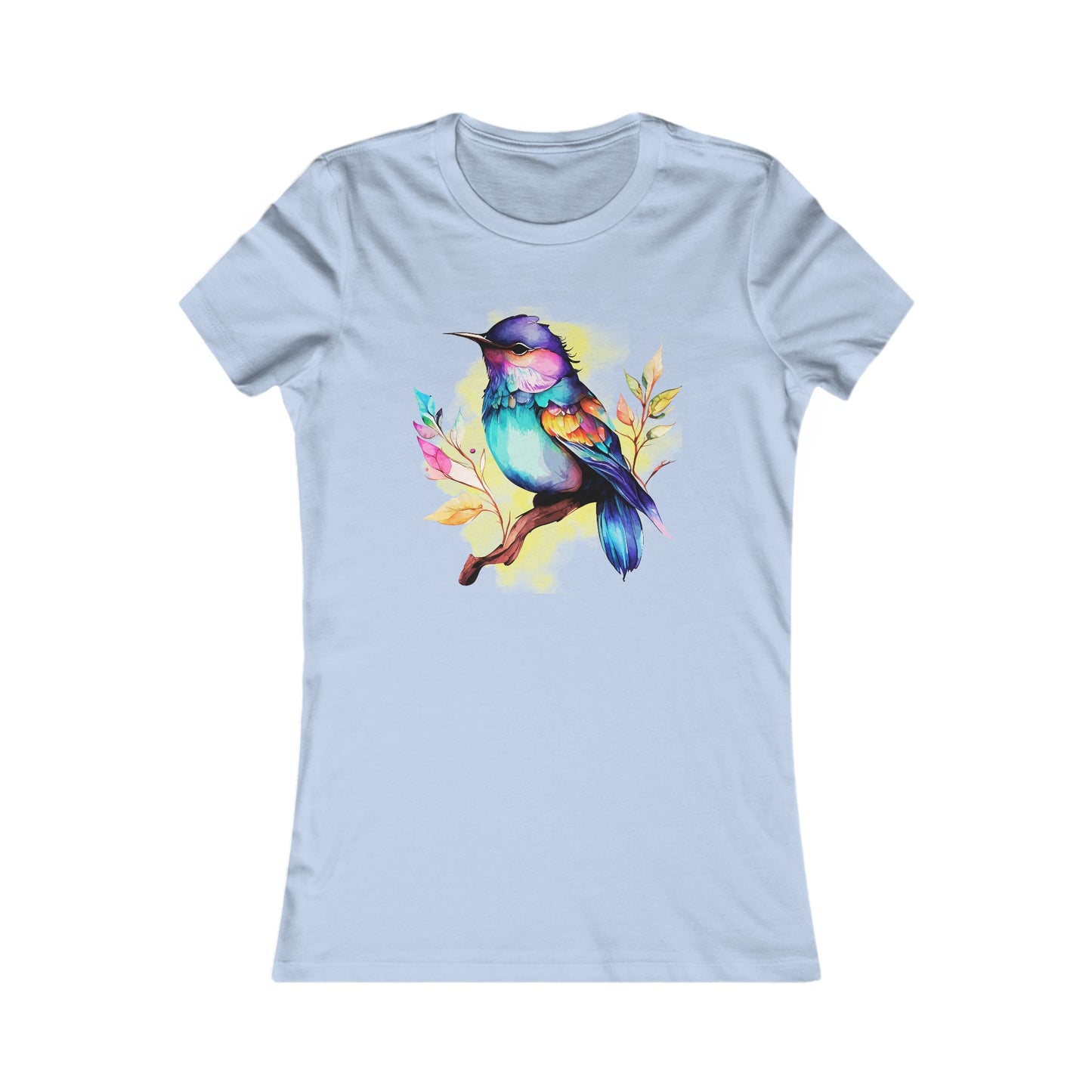 Beautiful Bird - Women's Tee - Bright and Colorful Design