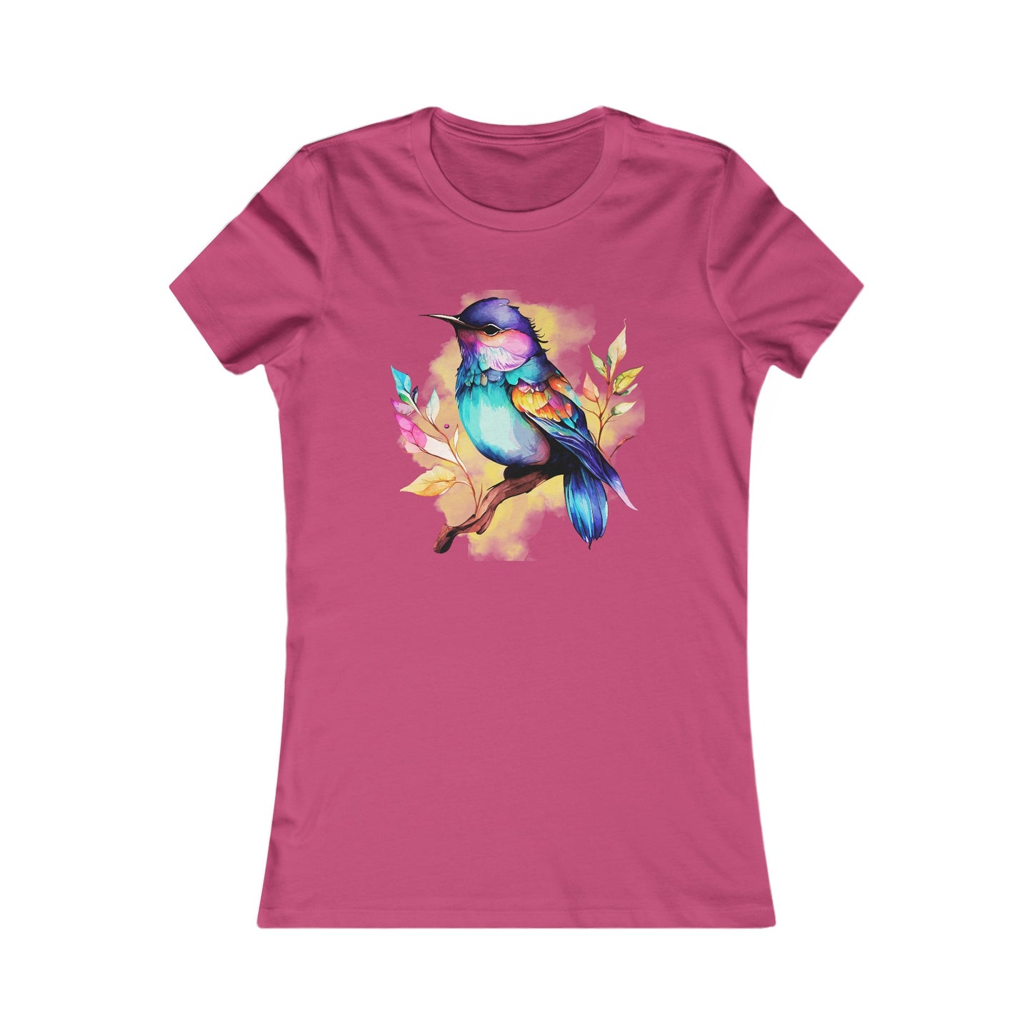 Beautiful Bird - Women's Tee - Bright and Colorful Design