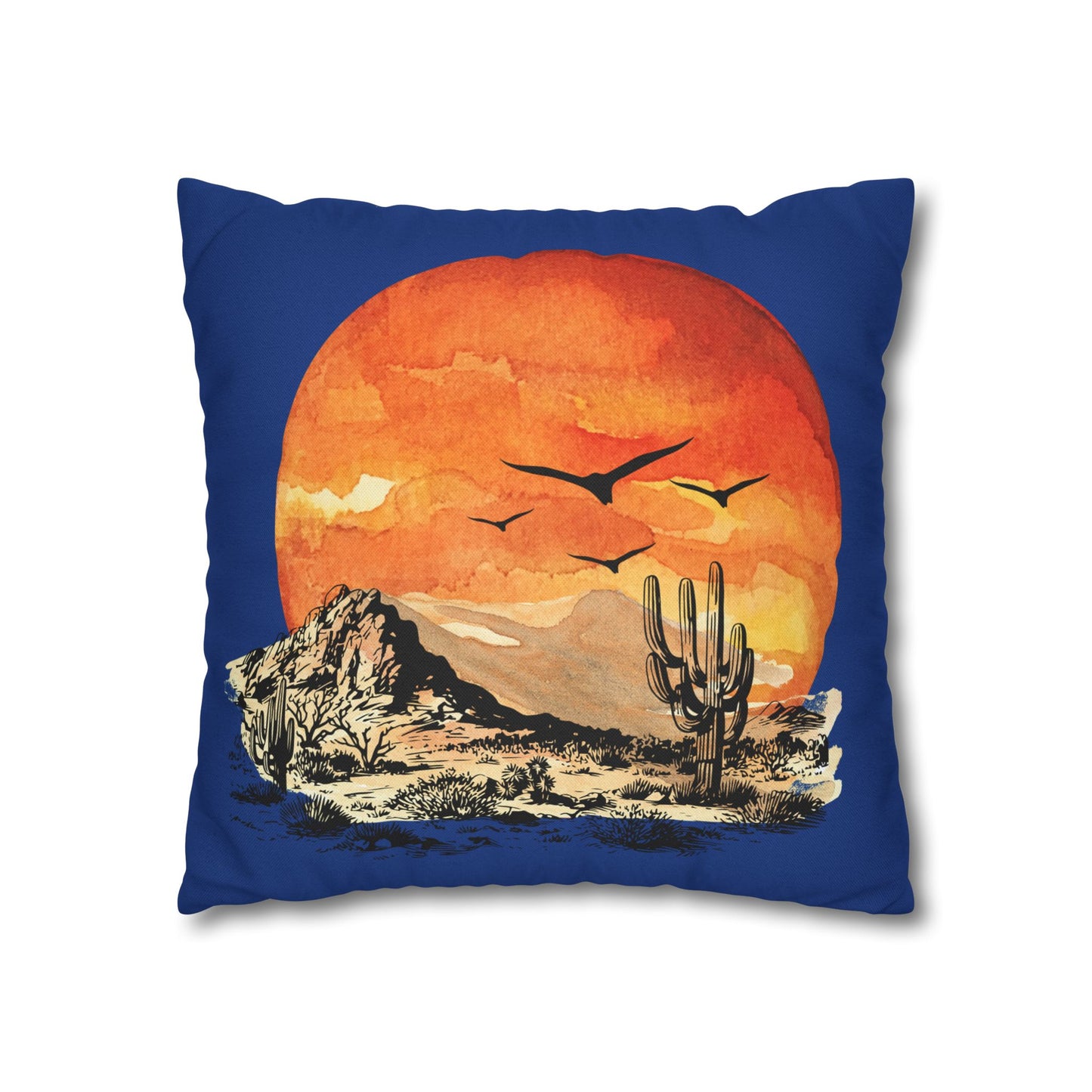 Desert Sun - Square Pillowcase - Various Sizes