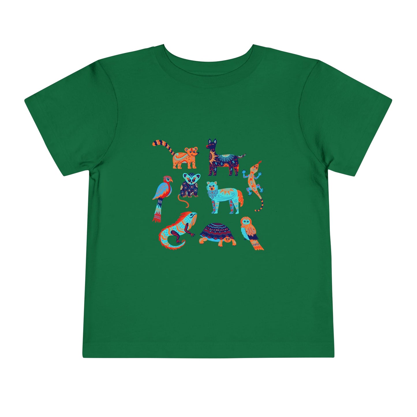 Animal Party - Toddler Short Sleeve Tee