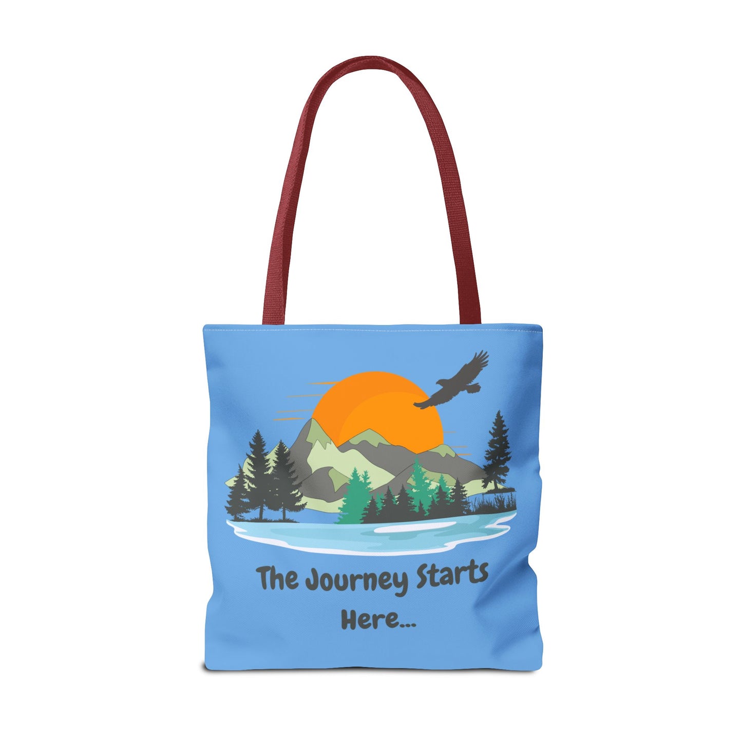 Journey Starts Here - Tote Bag (AOP)