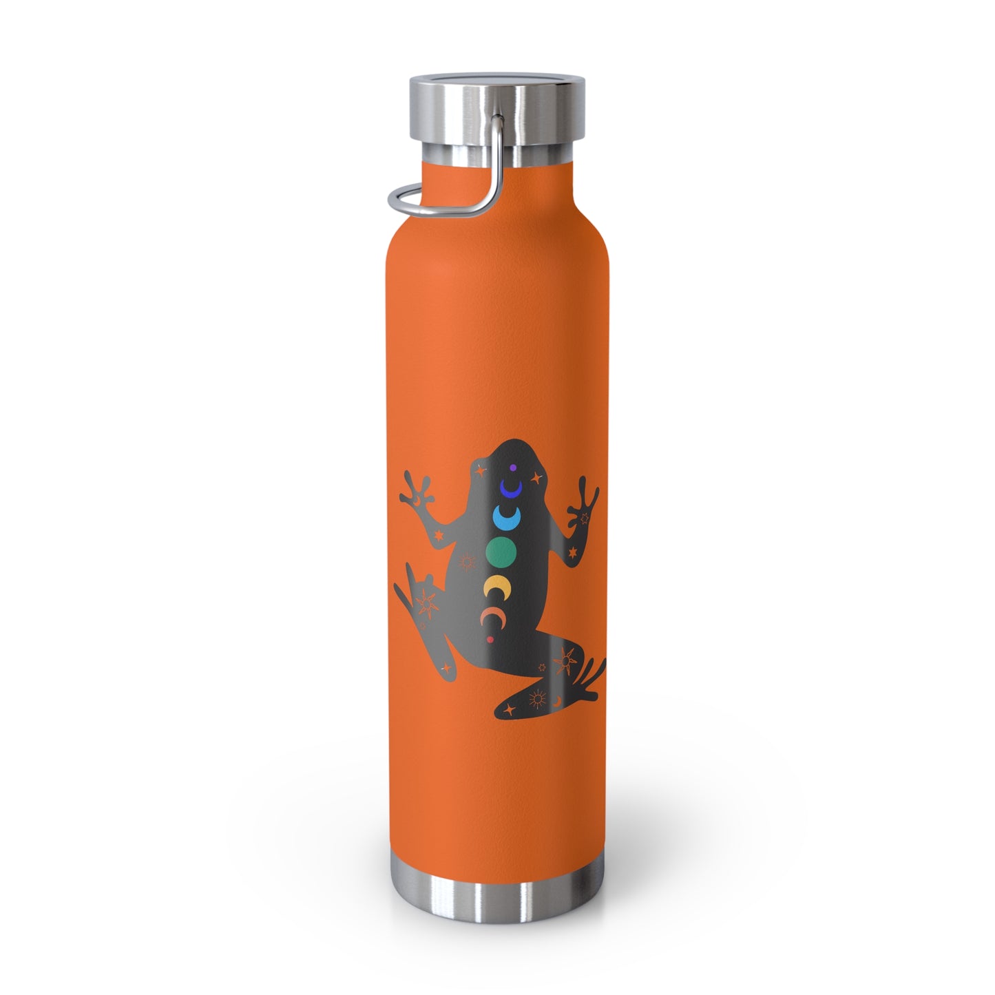 Healing Frog - Copper Vacuum Insulated Bottle, 22oz