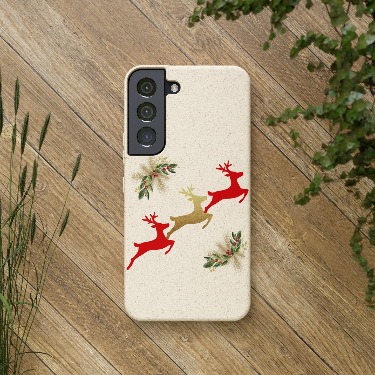 Reindeer Fun - Biodegradable Phone Cases