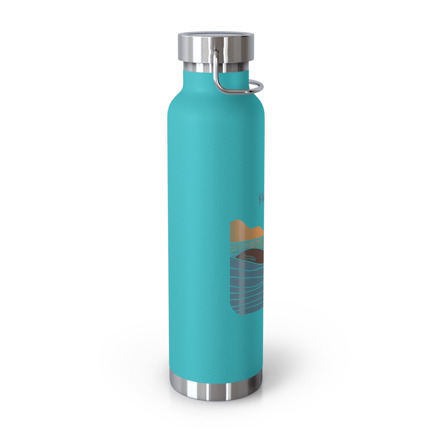 Float On - Copper Vacuum Insulated Bottle, 22oz