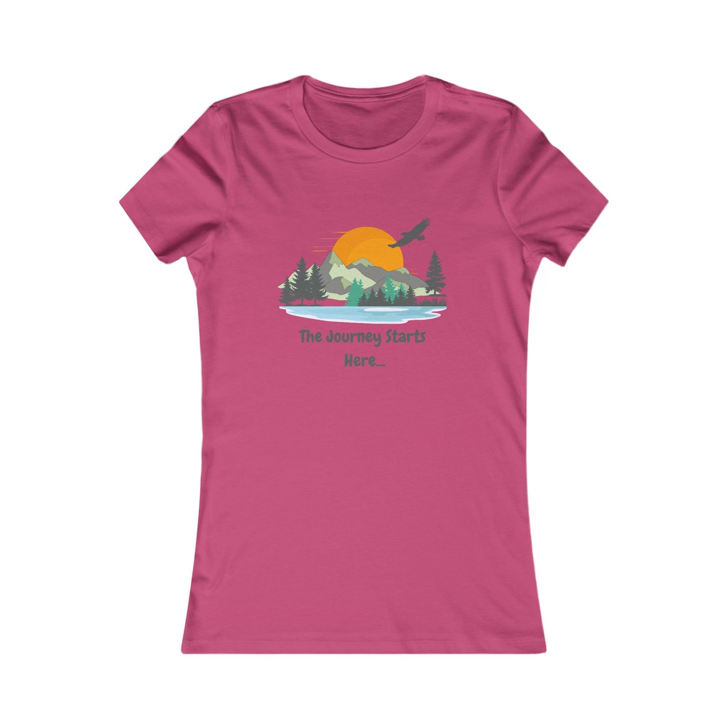 Journey Starts Here - Women's Tee