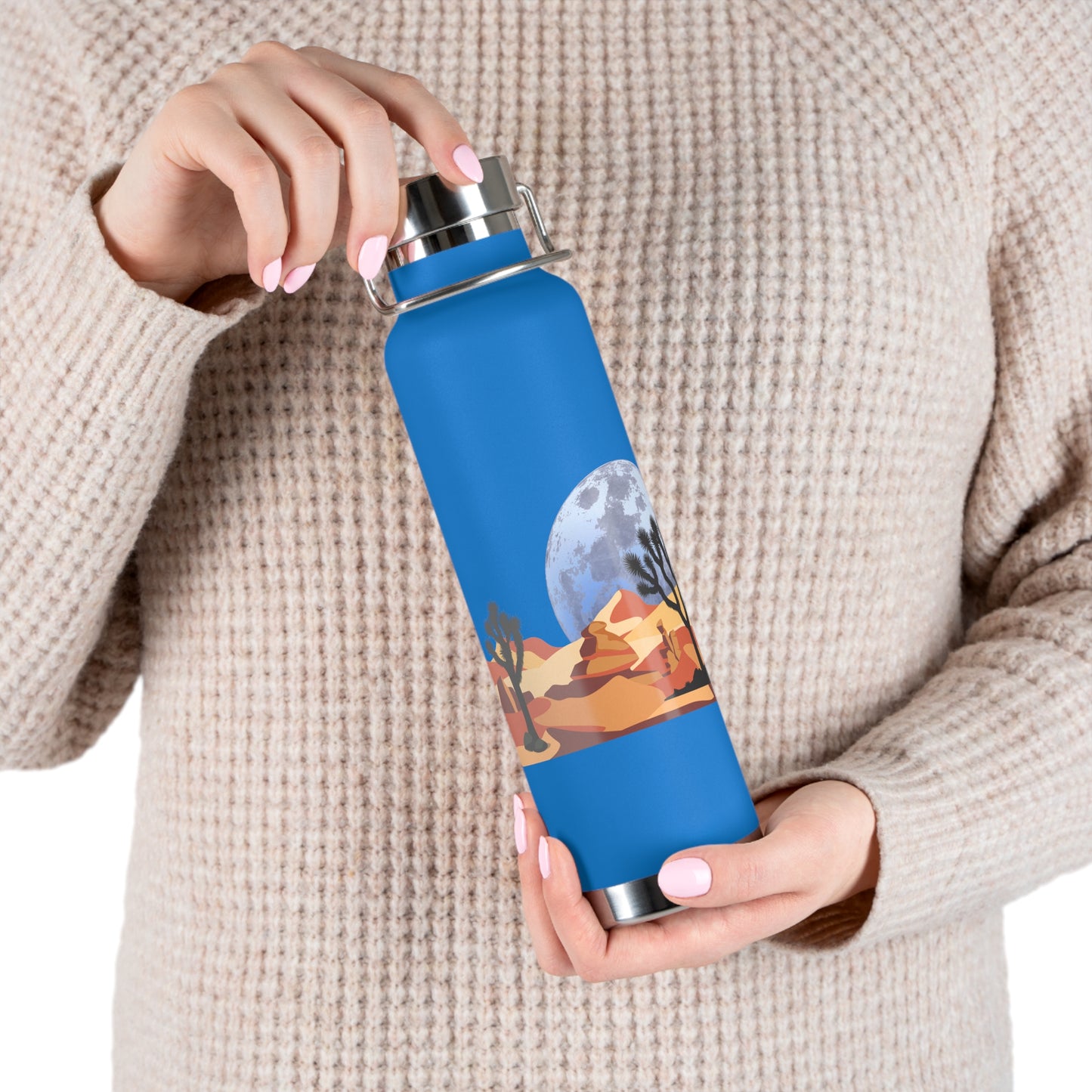 New Desert Vibes - Copper Vacuum Insulated Bottle, 22oz