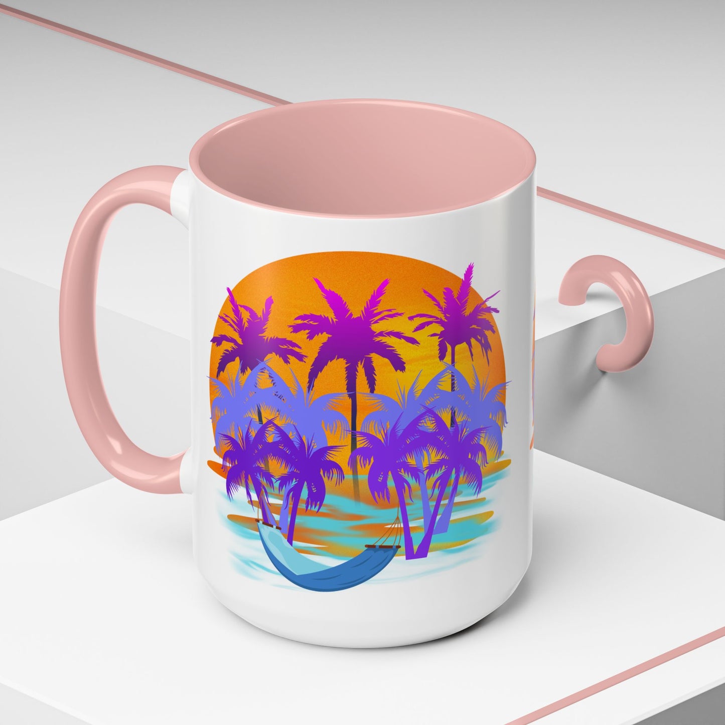 Tropical Paradise - Accent Coffee Mug (11, 15oz)