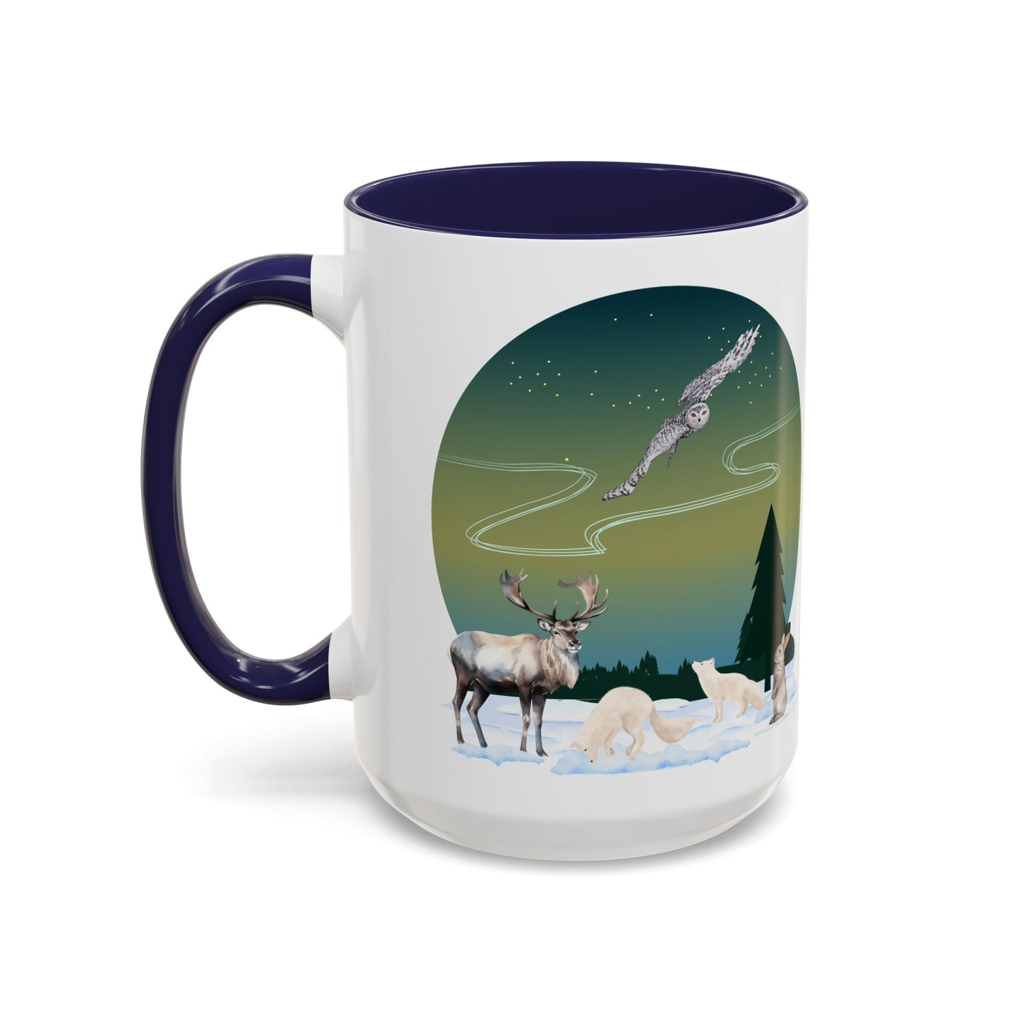 Winter Wonderland - Accent Coffee Mug (11, 15oz)