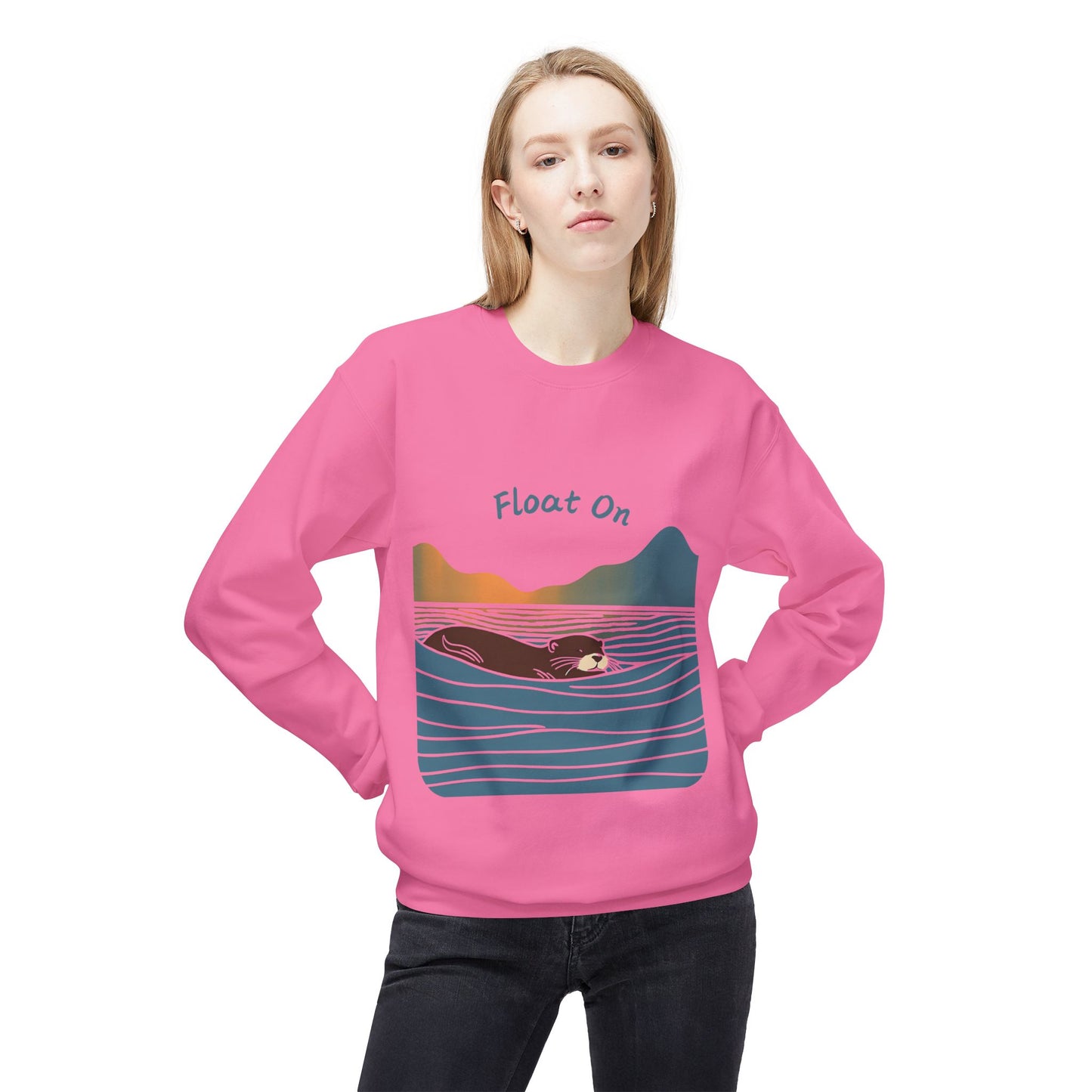 Float On - Adult Crewneck Sweatshirt