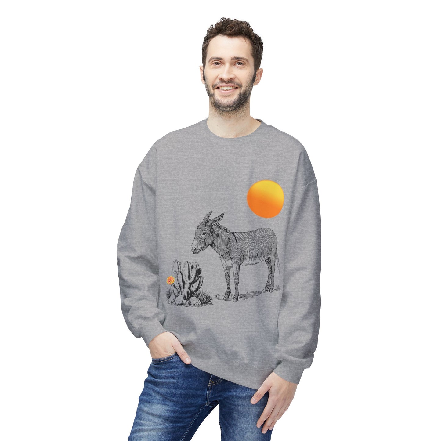 Desert Donkey - Adult Unisex Sweatshirt