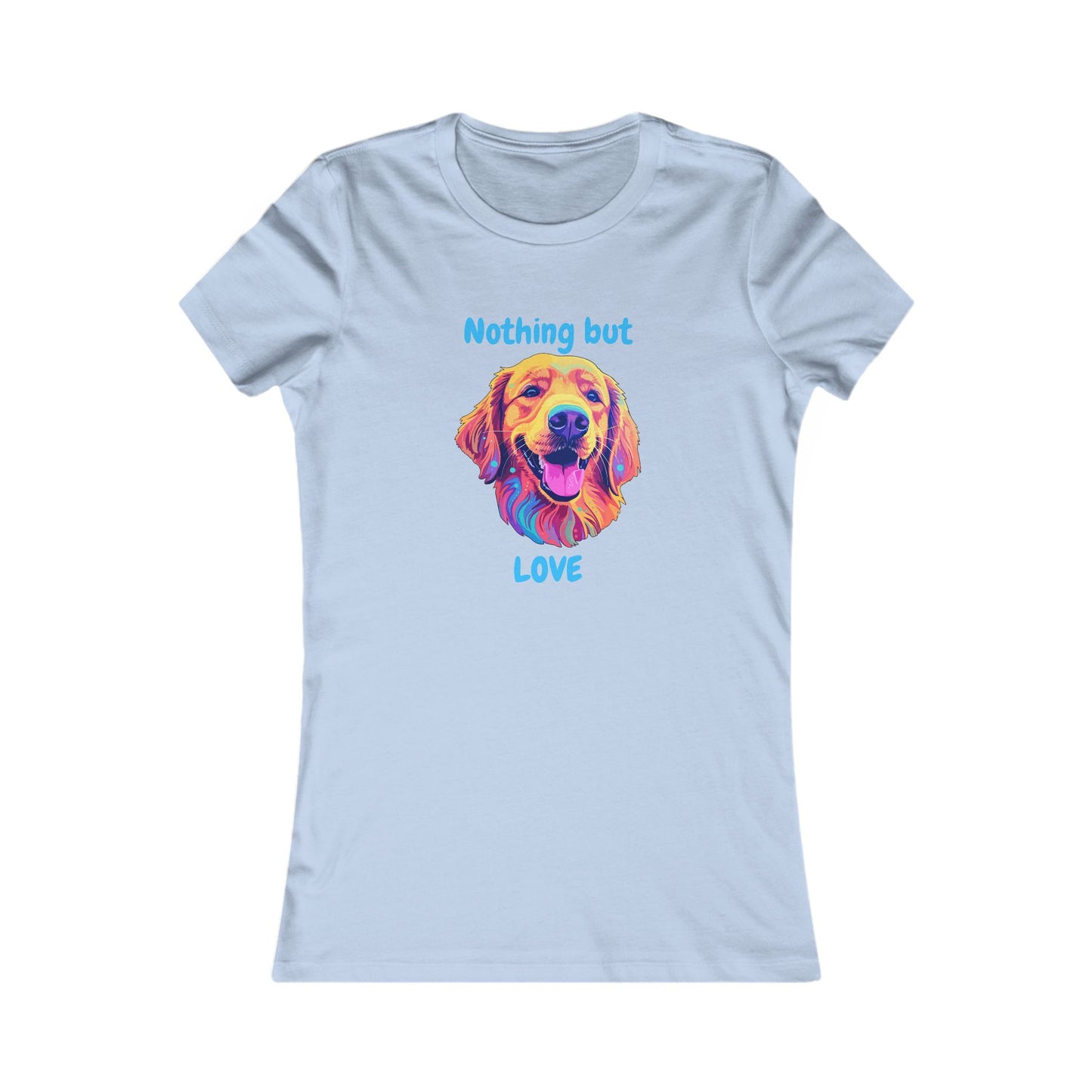 Nothing But Love - Women's Tee - Golden Retriever Design