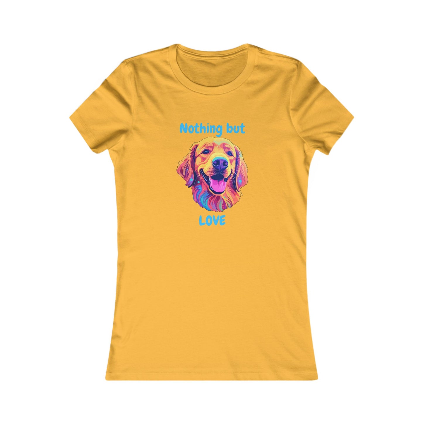 Nothing But Love - Women's Tee - Golden Retriever Design