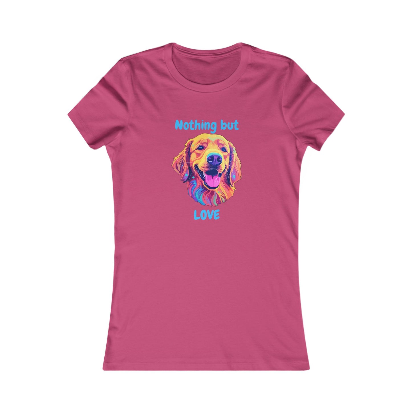 Nothing But Love - Women's Tee - Golden Retriever Design