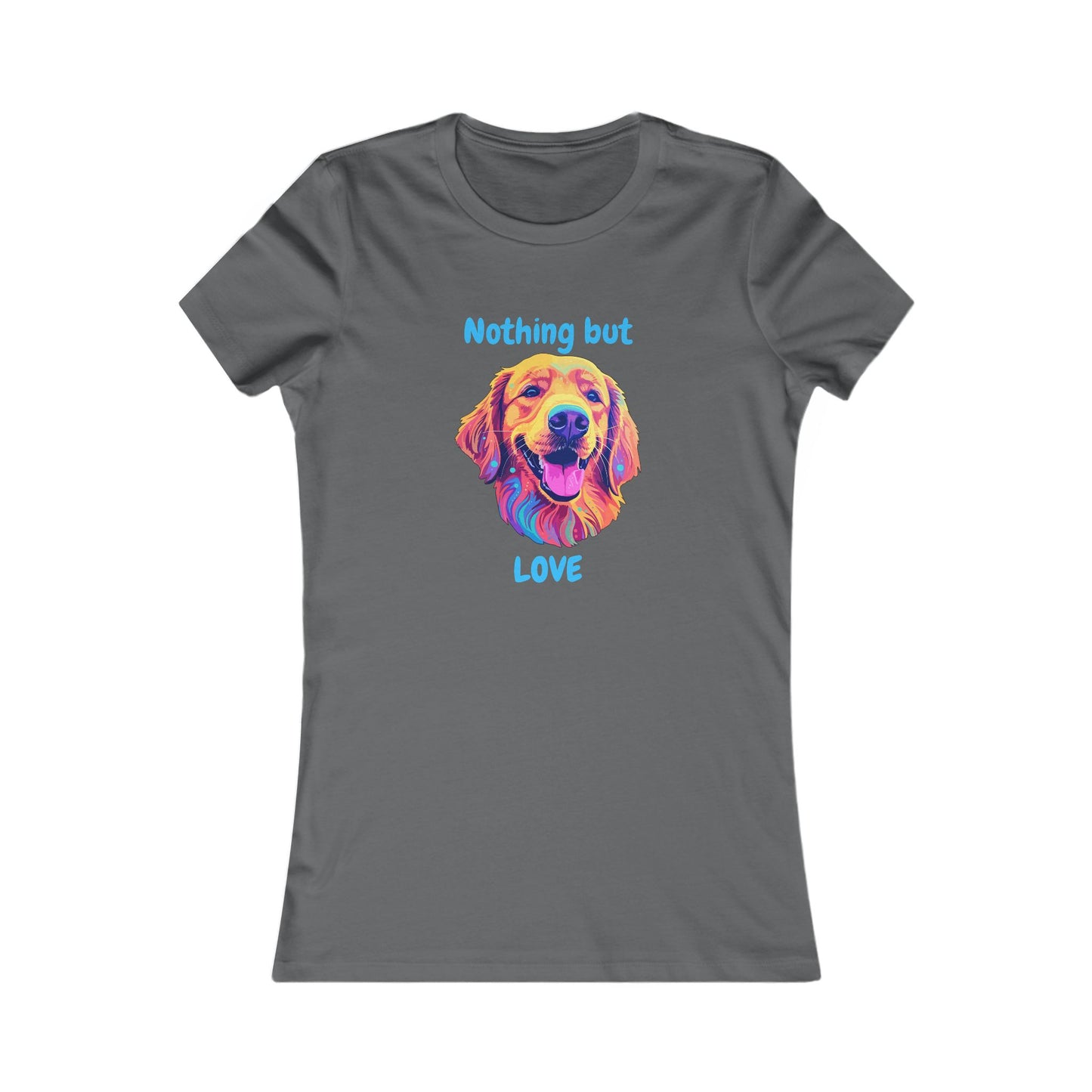 Nothing But Love - Women's Tee - Golden Retriever Design