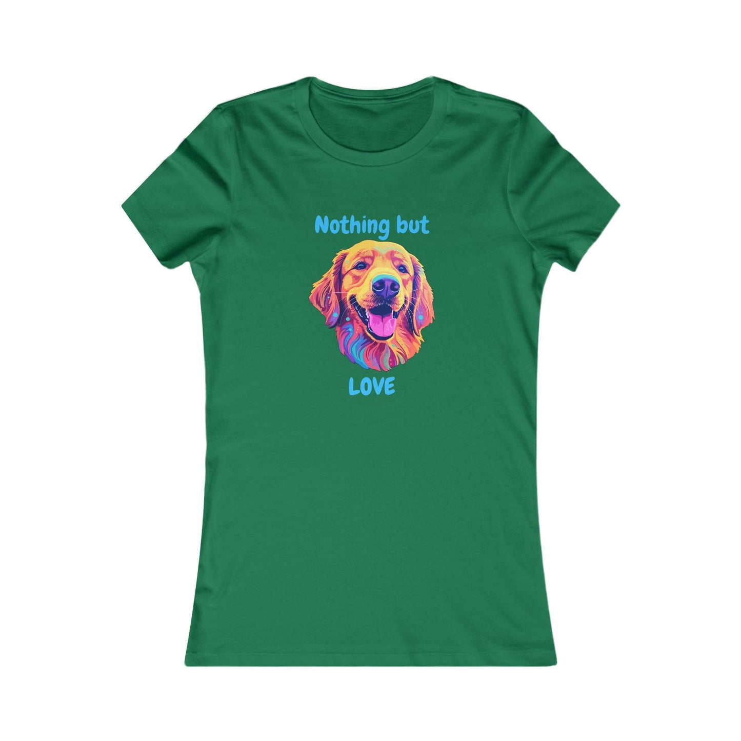 Nothing But Love - Women's Tee - Golden Retriever Design